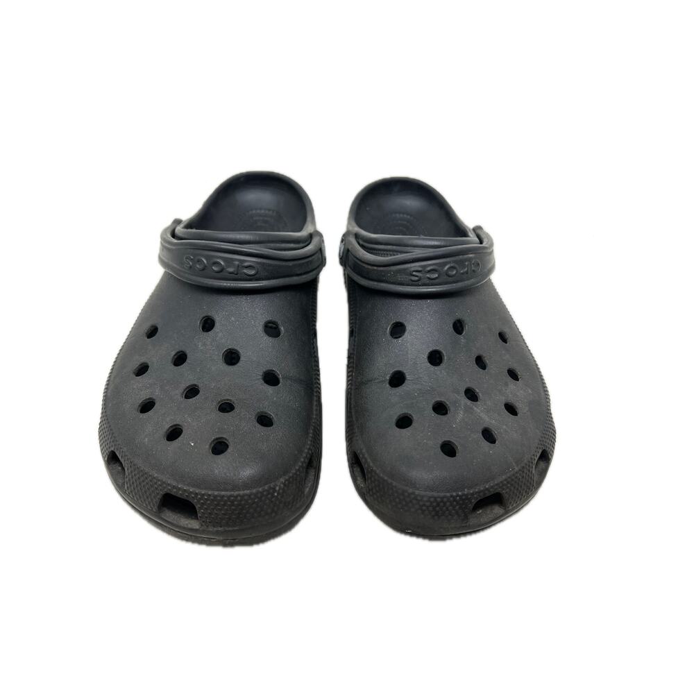 Crocs Charcoal Gray Clog Sandals Mens 11 Womens 13